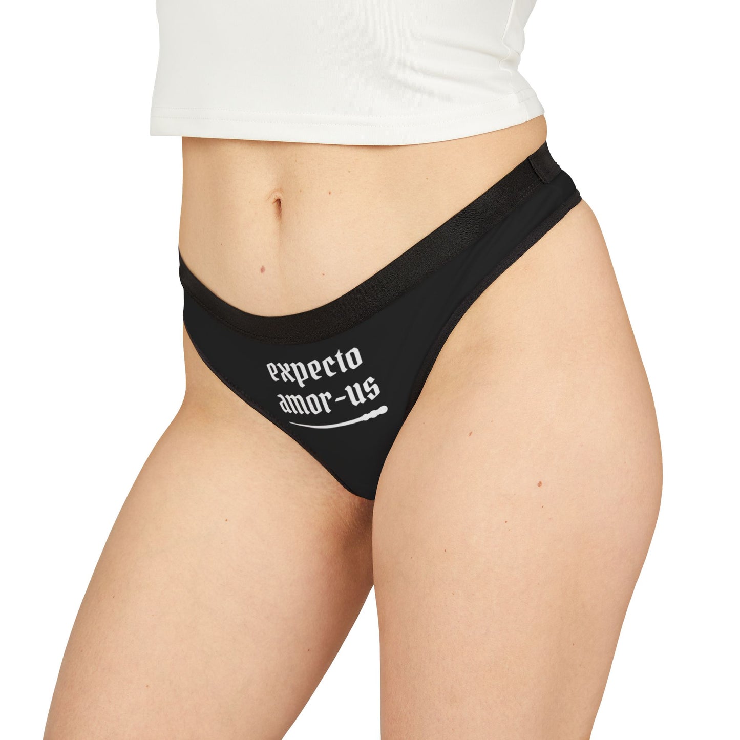 Expecto Amor-us Magical Underwear Inspired Thongs Perfect for Valentines, Anniversaries, Bachelorette Parties, Weddings
