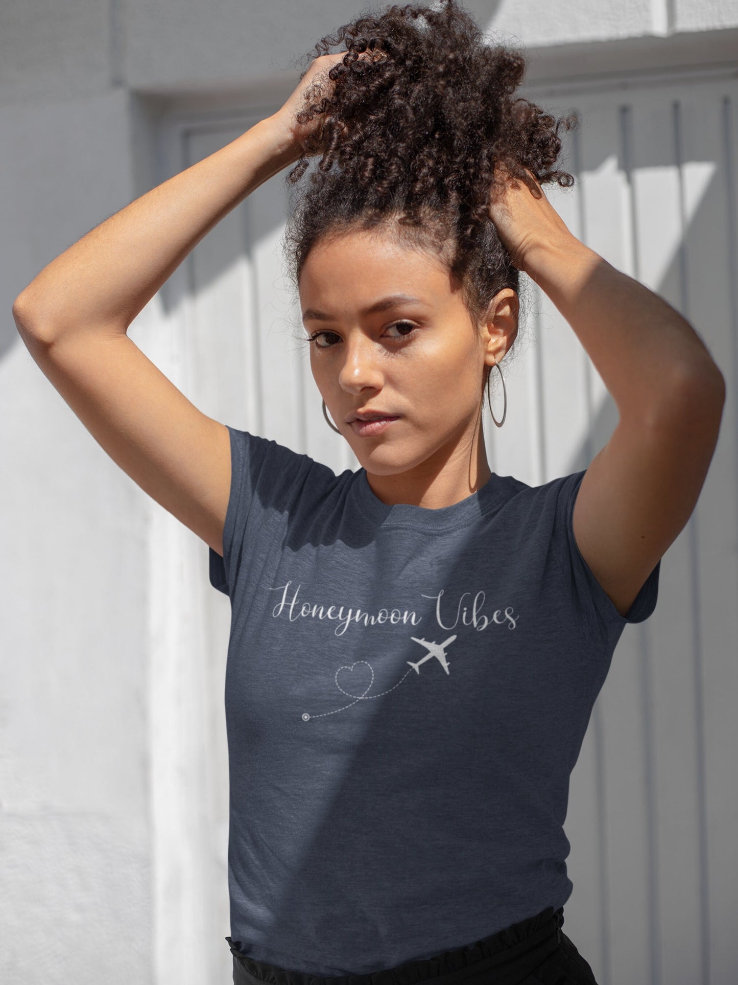 Honeymoon Vibes New Wife Shirt ✈️💖 | Gift For Bride Mrs Shirt | Honeymoon Vacation Shirt | Newlywed T-Shirt for Vacationers | Just Married Shirt
