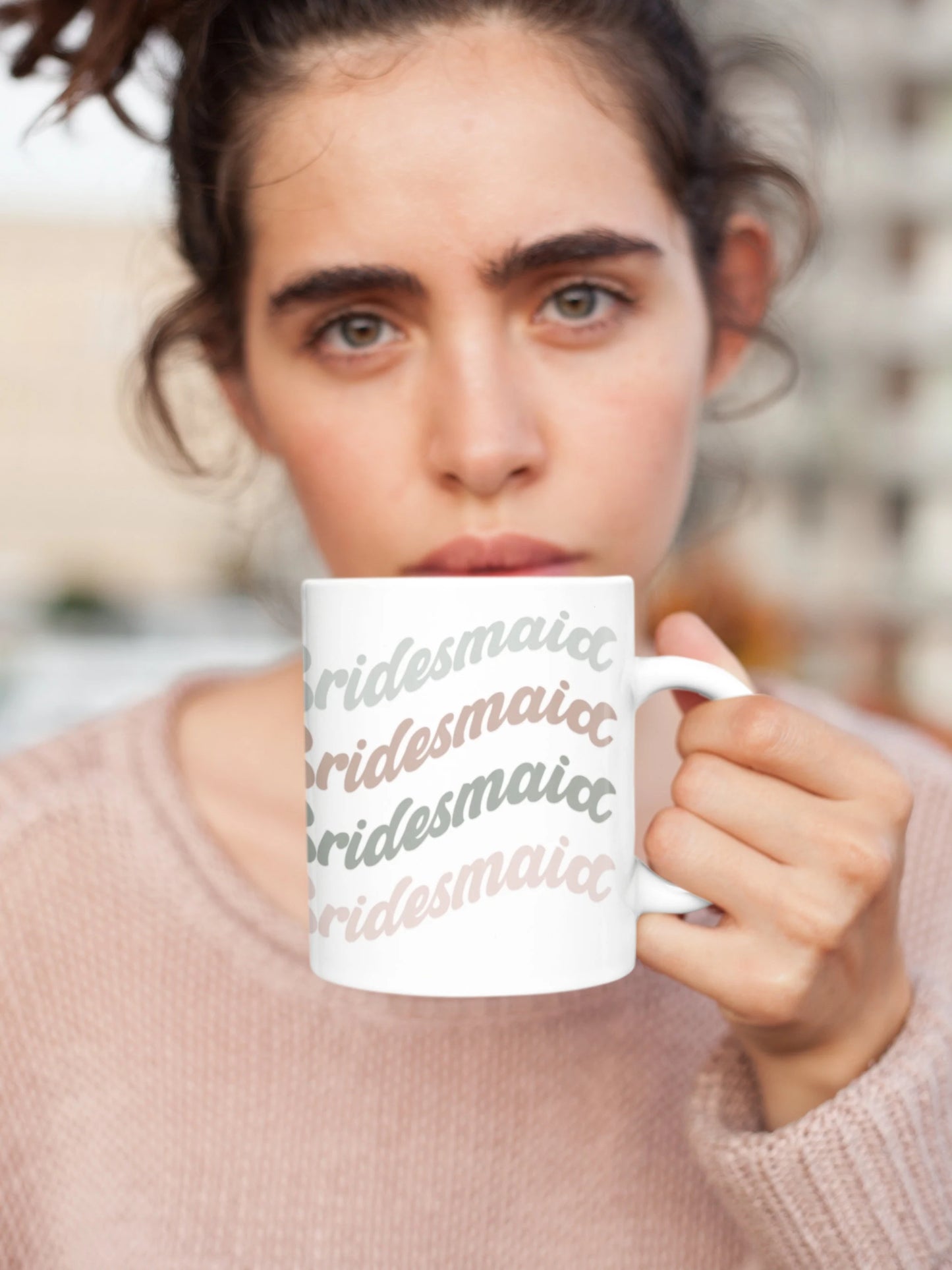 Bridesmaid Coffee Mug Vintage Retro Cute Bridesmaid Gifts | Wedding Party Gifts | Bridesmaid Proposal Mug | Bridal Party Wedding Favor