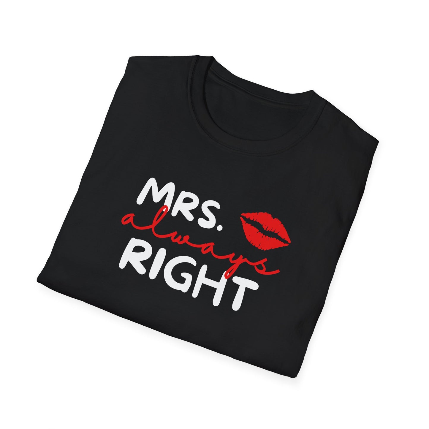 Matching Couple T-Shirts, Bride and Groom, Funny Husband Wife Shirt, Mrs. Always Right Mr. Never Wrong Shirt