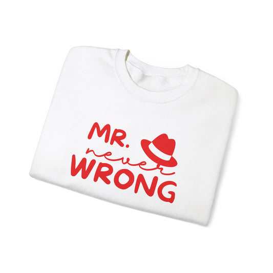 Funny Matching Couples Sweatshirts, Mrs Always Right, Mr Never Wrong, Couples Outfit, Valentines Couple Shirt, Honeymoon Shirt, Gift For Boyfriend, His And Hers, Couples Gift, Sarcastic Shirts