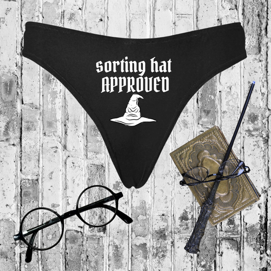 Sorting Hat Approved – Playful Harry Potter-Inspired Thongs Perfect for Valentines, Anniversaries, Bachelorette Parties, Weddings, and More!