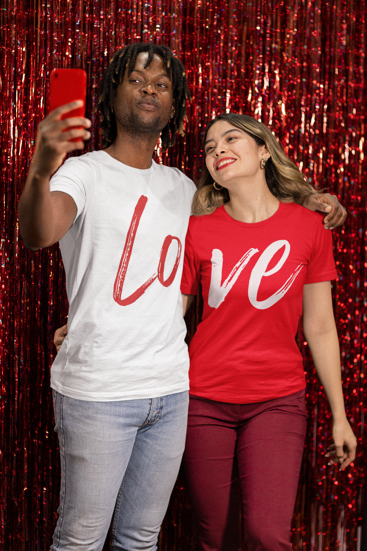 Love Couple T-shirt, Matching Couple Shirts, Engagement T-shirt, Love T-shirt, Valentines couple shirt, Honeymoon Love Shirt