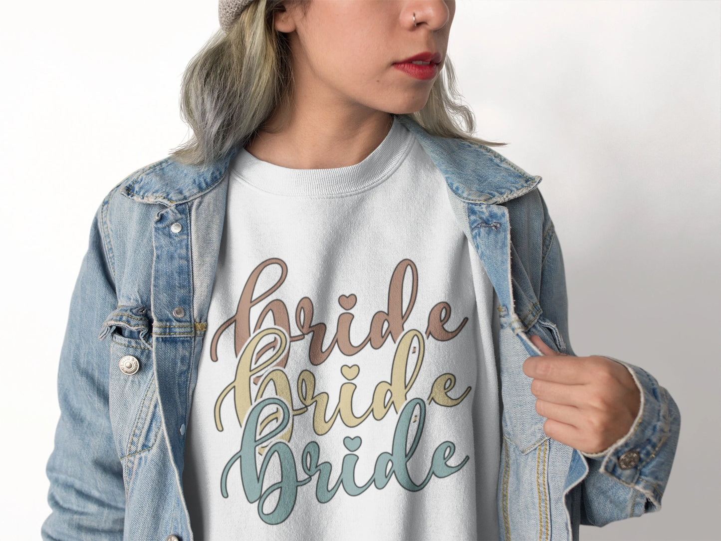 Bride Sweatshirt | Retro Vintage Bride Sweater | Wifey Bride Sweatshirt Engagement Gift | Bridal Shower For Future Mrs