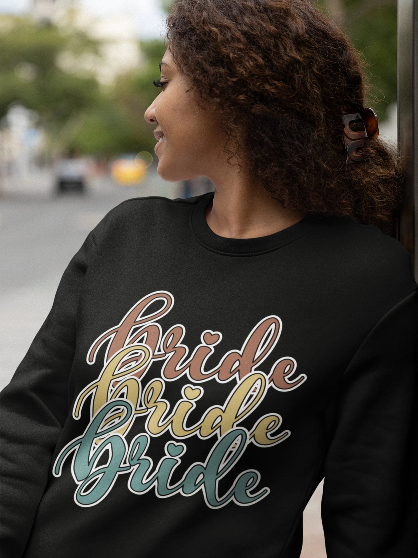 Bride Sweatshirt | Retro Vintage Bride Sweater | Wifey Bride Sweatshirt Engagement Gift | Bridal Shower For Future Mrs